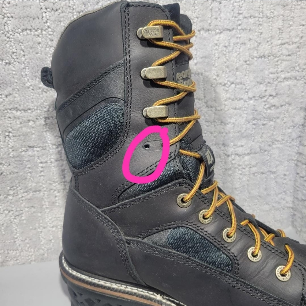 Georgia LTX Logger 9" Composite Toe Mens Size US 9M Waterproof Work Boot GB00619 - Picture 15 of 15